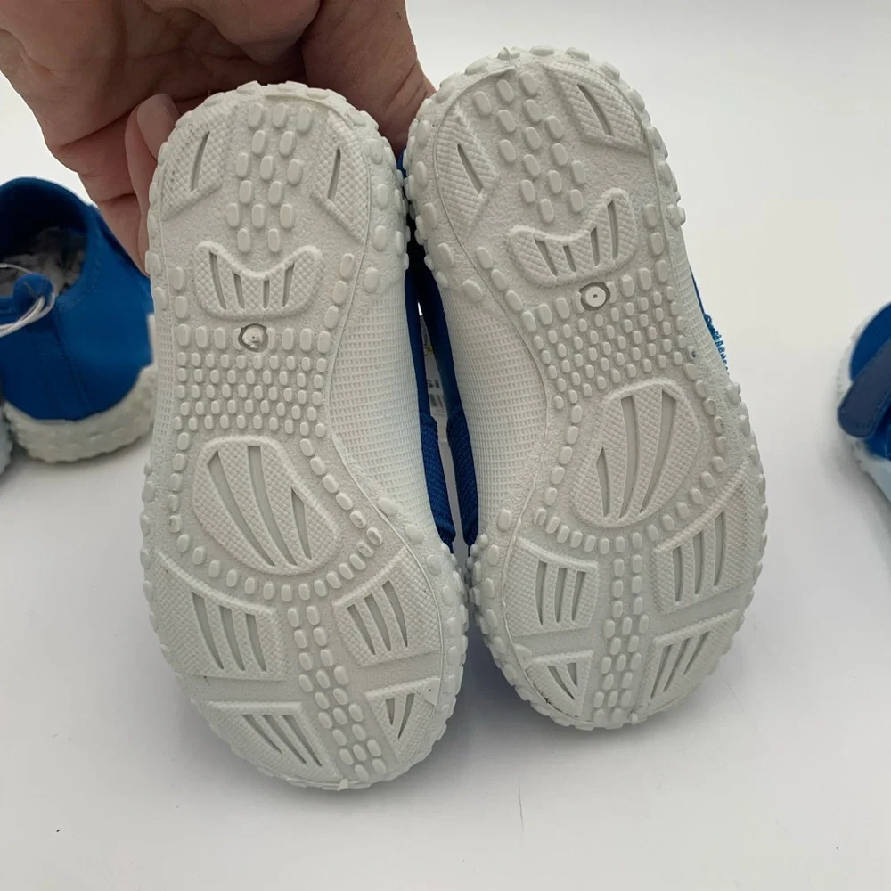 Kids Blue Slip-On Water Shoes